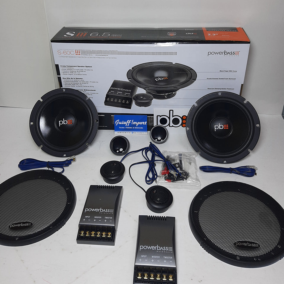 SET DE COMPONENTES POWERBAASS S-660 C