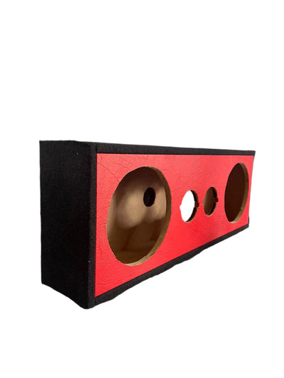 CAJON DE 2 MEDIOS DE 8``  Y 2 TWEETER  MATERIAL MDF