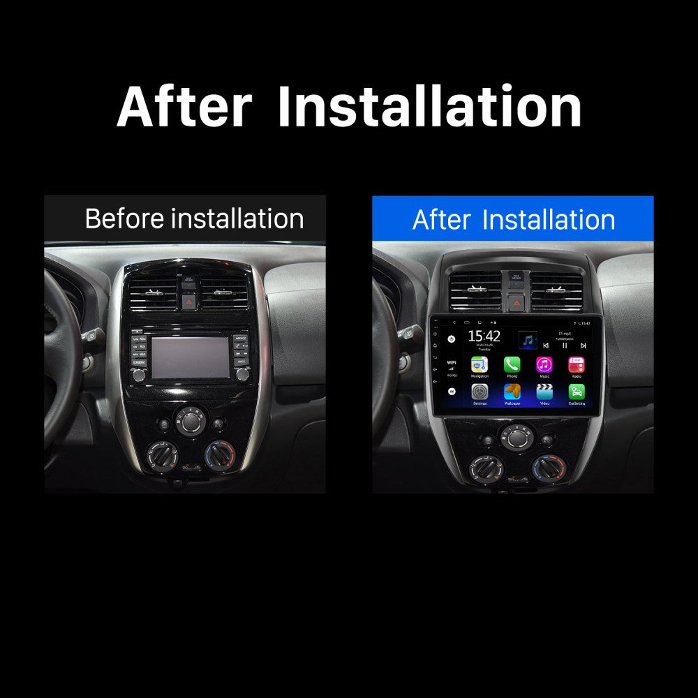 Dash Kit de 10 pulgadas NISSAN VERSA SEDAN 2015-2019