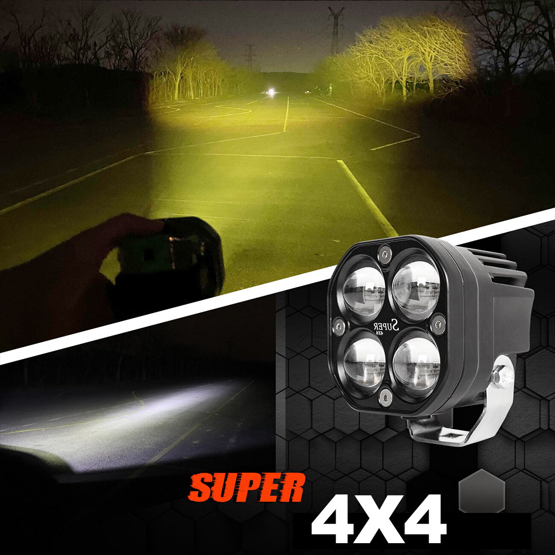 NEBLINERAS LED SUPER 4X4 DOBLE COLOR