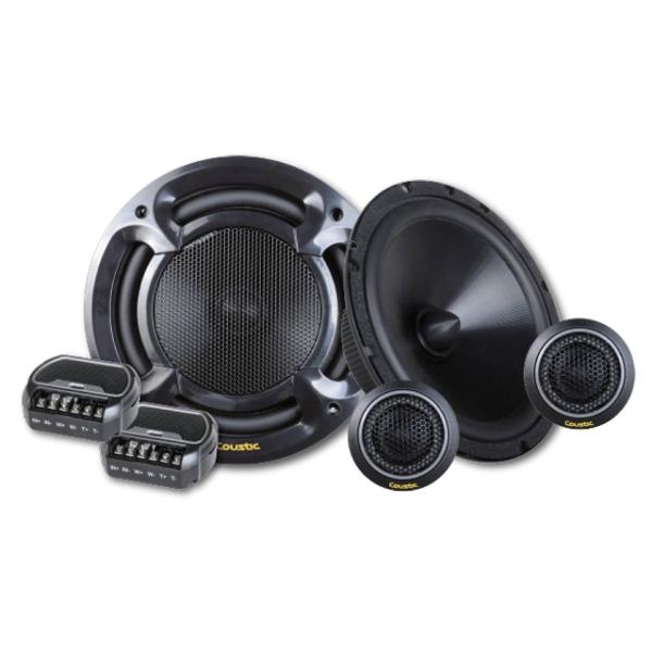 Set De Medios Profesional Coustic Pro-65.2c 500 Watts 6.5 Pulgadas 2 Vias