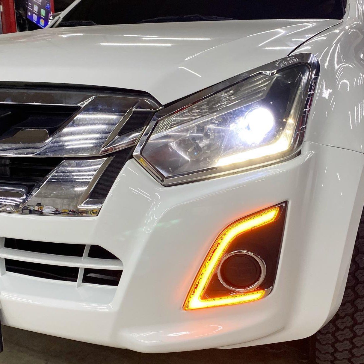 DRL DE IZUZU DMAX DEL 2016 AL 2019