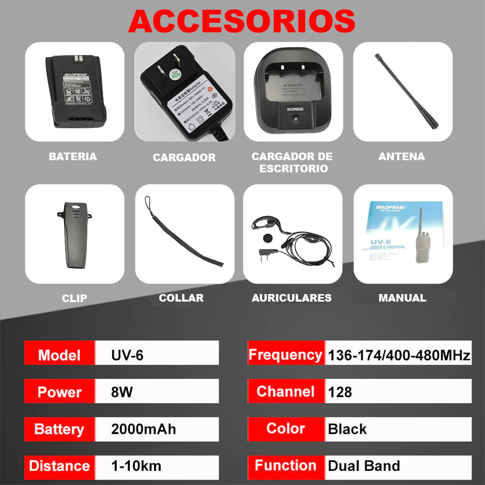 Par de Radios intercomunicador