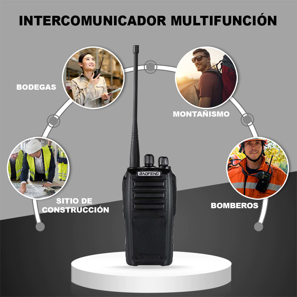 Par de Radios intercomunicador