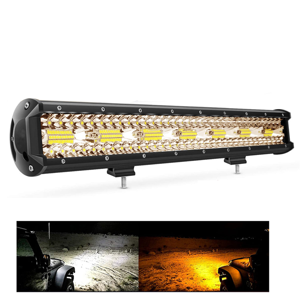 BARRA LED 20 PULGADAS DUAL COLOR