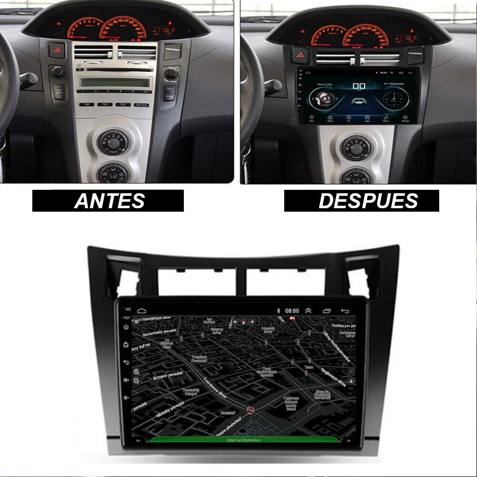 Dash Kit de 9 pulgadas TOYOTA VIOS/YARIS 2005 al 2012