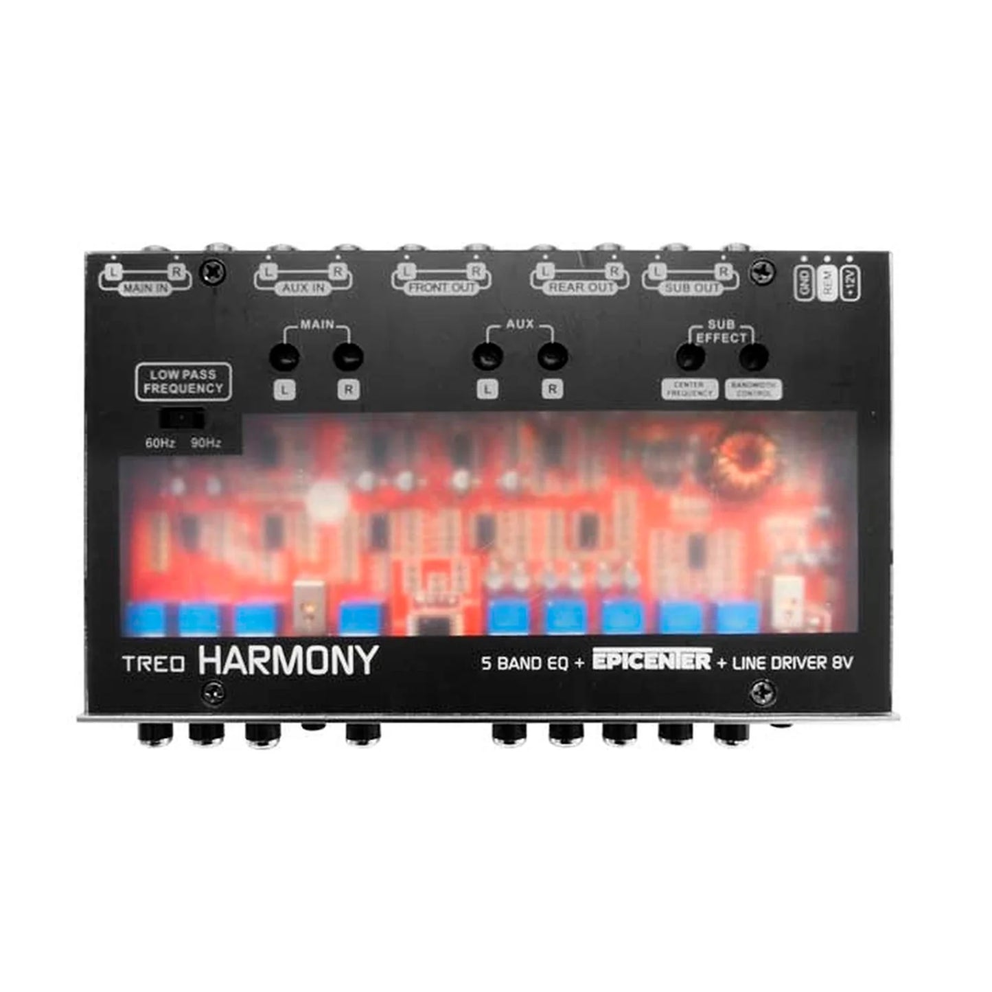 Ecualizador 5 Bandas Treo HARMONY 1 Con Epicentro + Line Driver 8 Volts