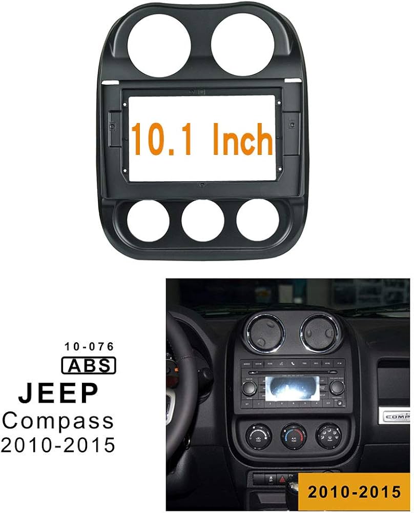 Dash Kit de 10 Pulgadas JEEP COMPASS 2010 al 2015
