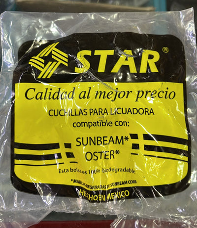 Cuchilla Star bolsa amarilla