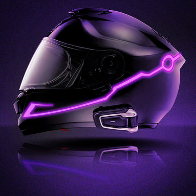 LUCES PARA CASCO DE MOTO