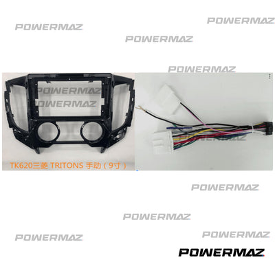Dash Kit de 9 Pulgadas Mitsubishi l200 2015 - 2019 MANUAL
