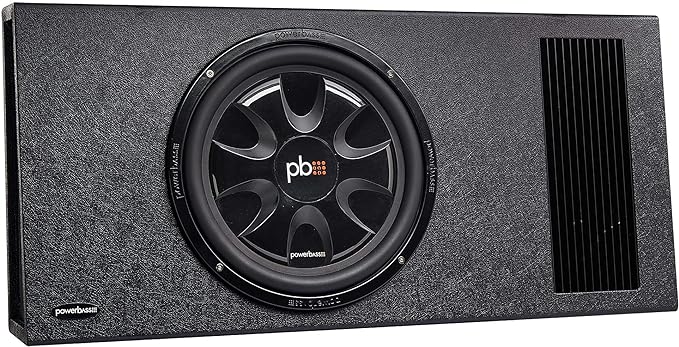 Subwoofer amplificado Power Bass 400W rectangular