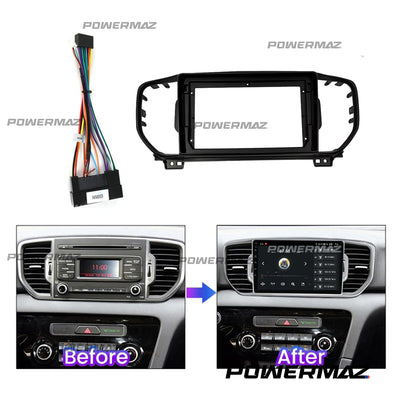 Dash Kit de 9 Pulgadas KIA KX5 / SPORTAGE 2016 al 2018