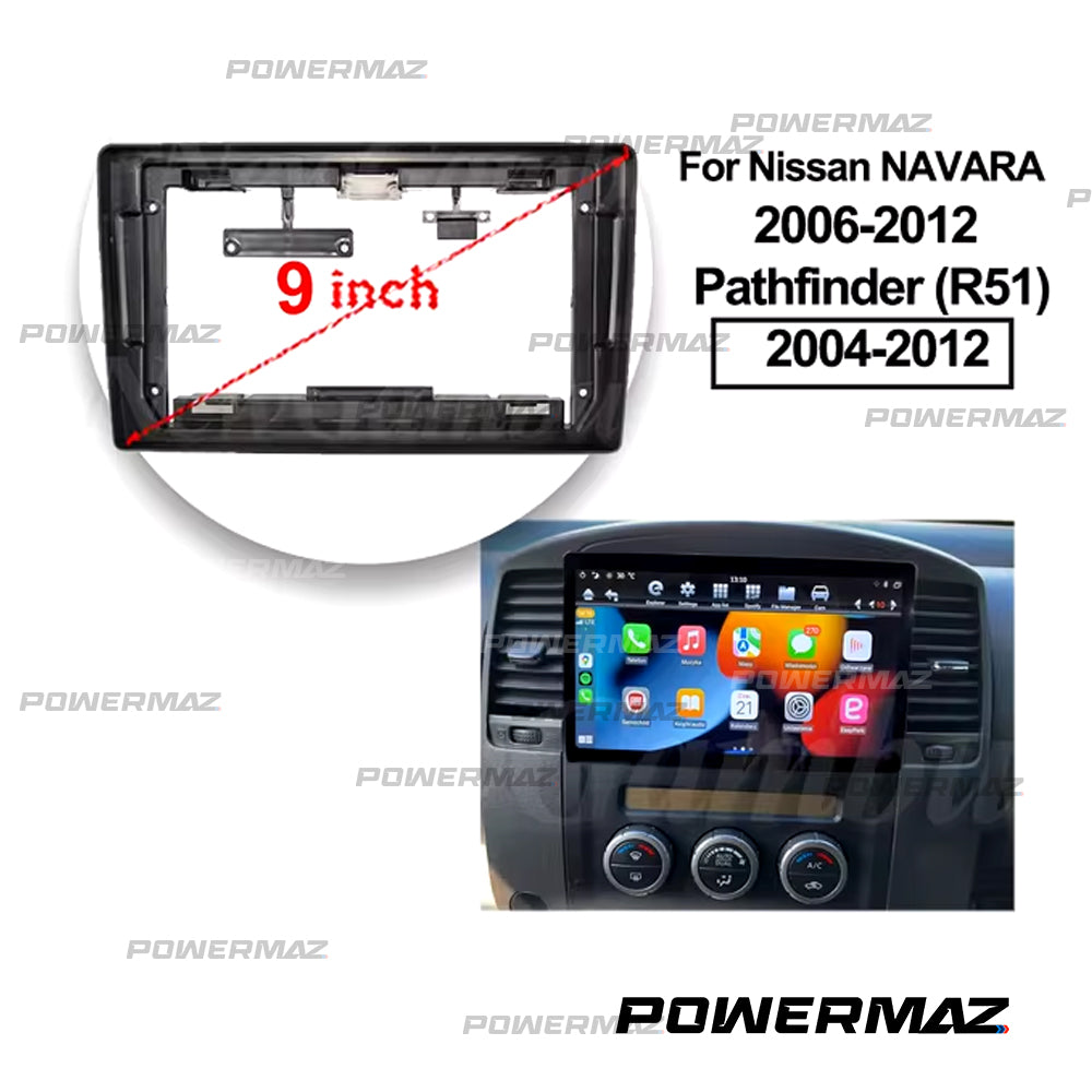 Dash Kit de 9 Pulgadas NISSAN NAVARRA 2006 al 2012