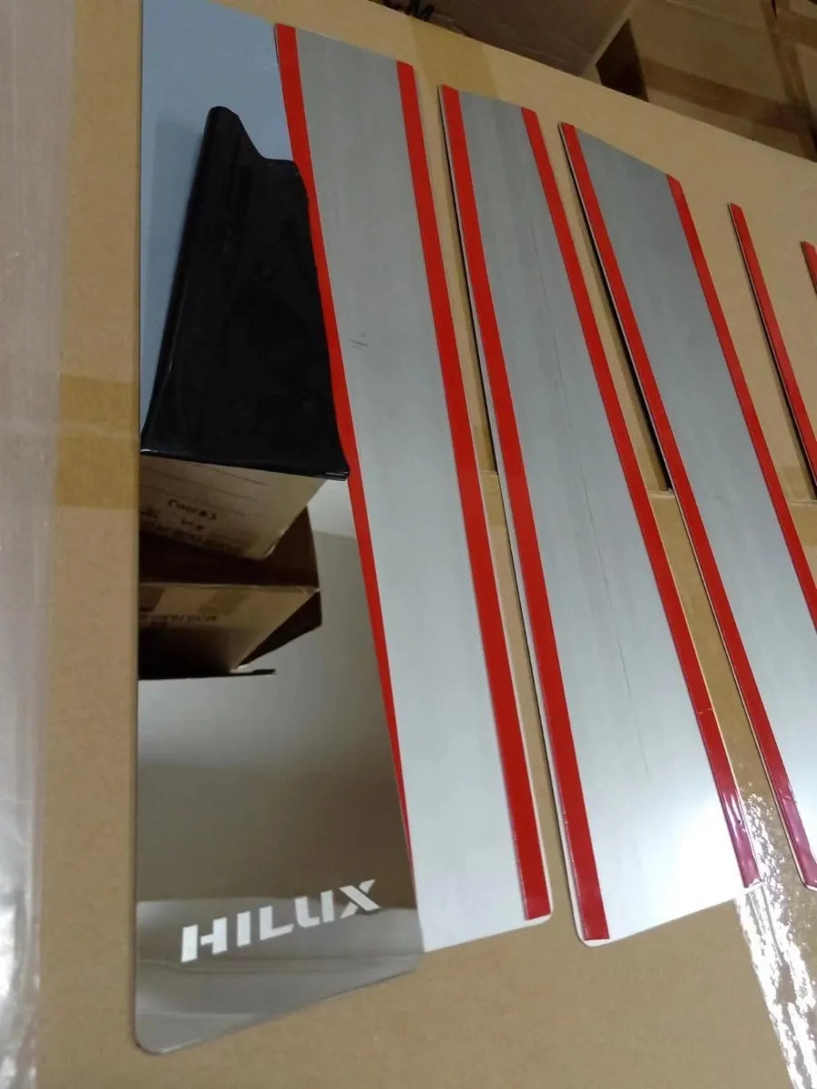 Protectores cromados para puerta, para Toyota Hilux Revo 2016 - 2022