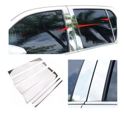 Protectores cromados para puerta, para Toyota Hilux Revo 2016 - 2022