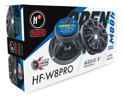 MEDIOS HF AUDIO DE 8 PULGADAS 400 WATTS / HF-W8PRO