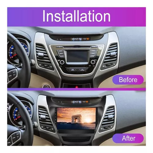 Dash Kit 9 Pulgadas HYUNDAI ELANTRA 2014 al 2016