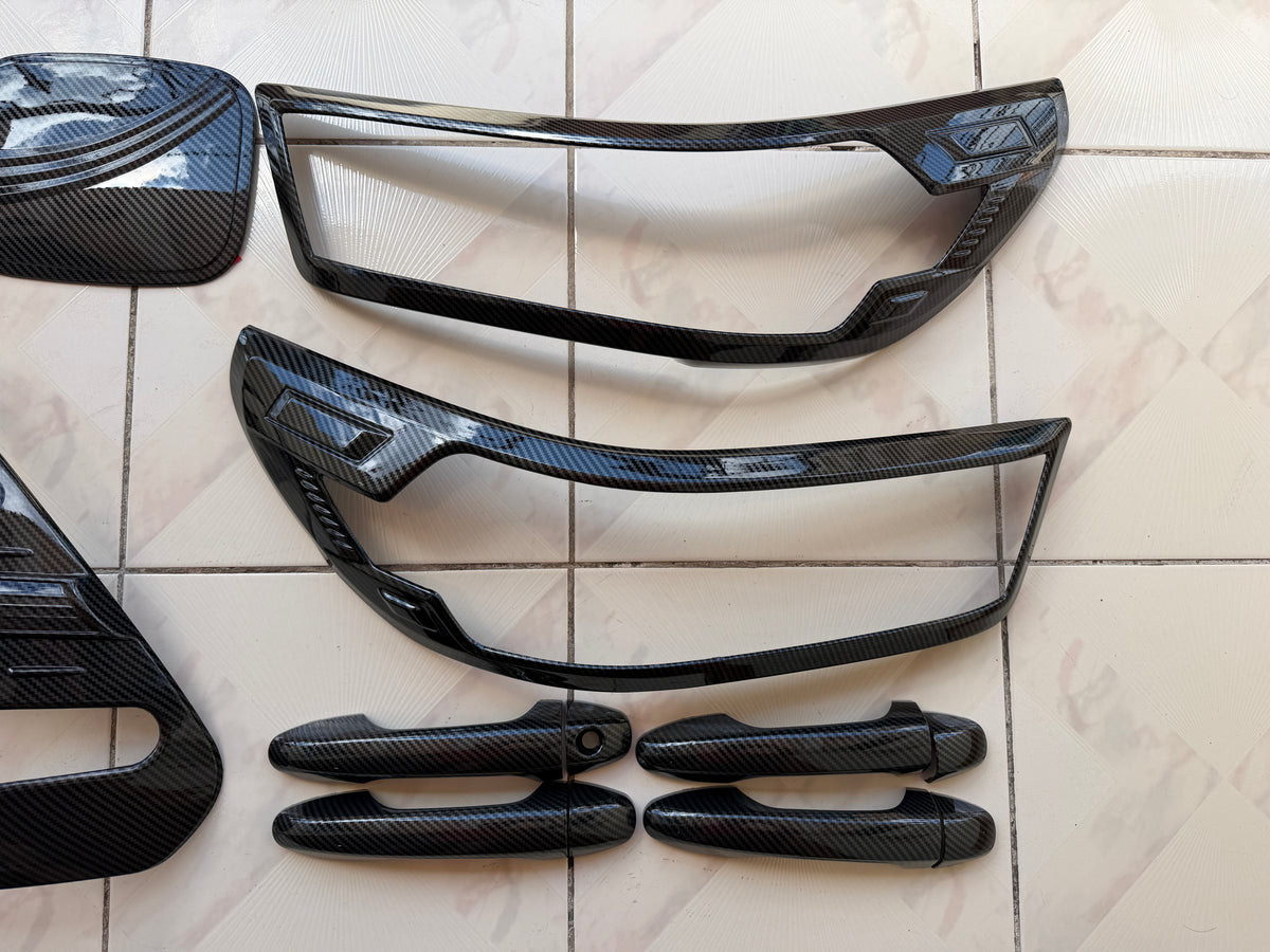 KIT DE CARBONO DE HILUX 2.4 REVO 2016 al 2022