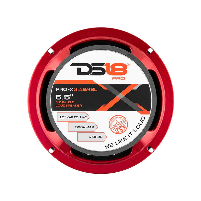 Par de Medios 6.5 de bala DS18 500 watts