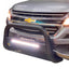 DEFENSA CENTRAL TUBO HEXAGONAL CON BARRA LED