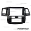 Dash Kit de 9 Pulgadas TOYOTA FORTUNER Y HILUX VIGO 2008 al 2014