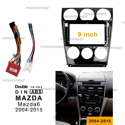 Dash Kit de 9 Pulgadas MAZDA 6 2004 al 2015