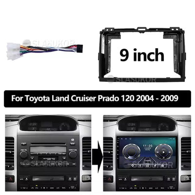 Dash Kit  de 9 Pulgadas TOYOTA PRADO 2004 al 2009