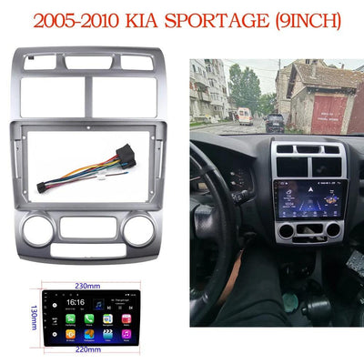 Dash Kit de 9 Pulgadas KIA SPORTAGE 2005 al 2010