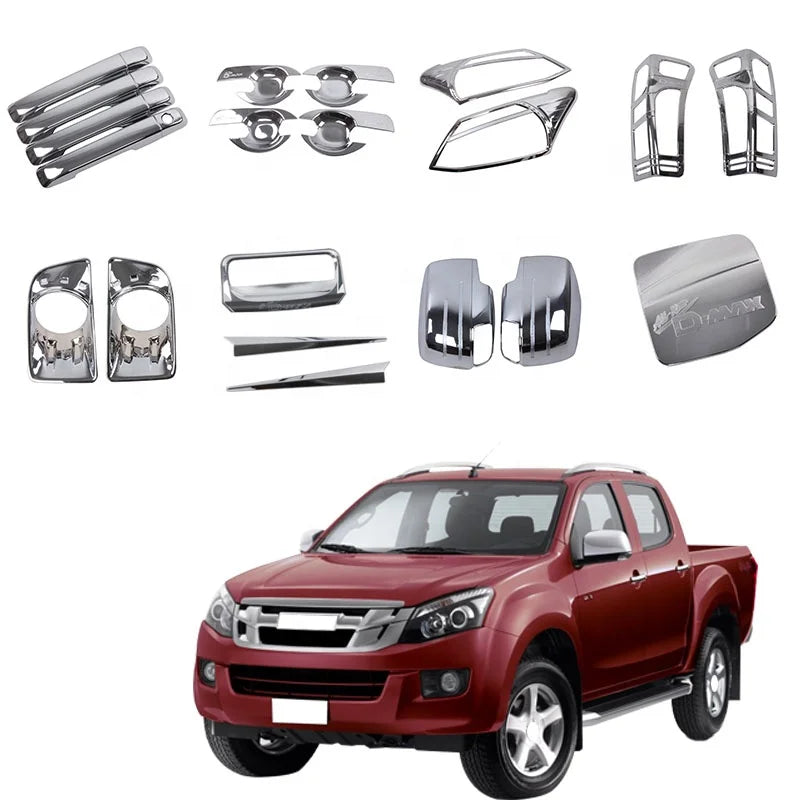 KIT DE CROMOS DE ISUZU DMAX 2012 al 2015