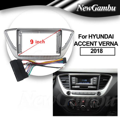 Dash Kit 9 Pulgadas HYUNDAI ACCENT VERNA 2017 al 2018