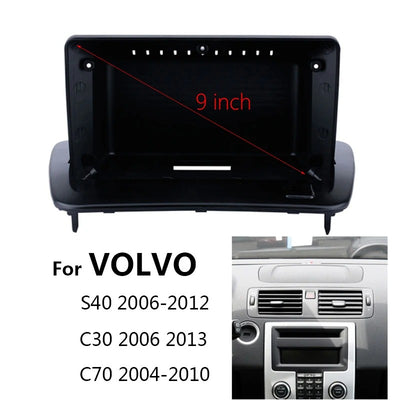 Dash Kit de 9 Pulgadas VOLVO S40 2006 al 20012 / C30 2006 al 2013 / C70 2004 al 2010