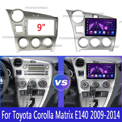 Dash Kit de 9 Pulgadas TOYOTA MATRIX 2009 al 2014