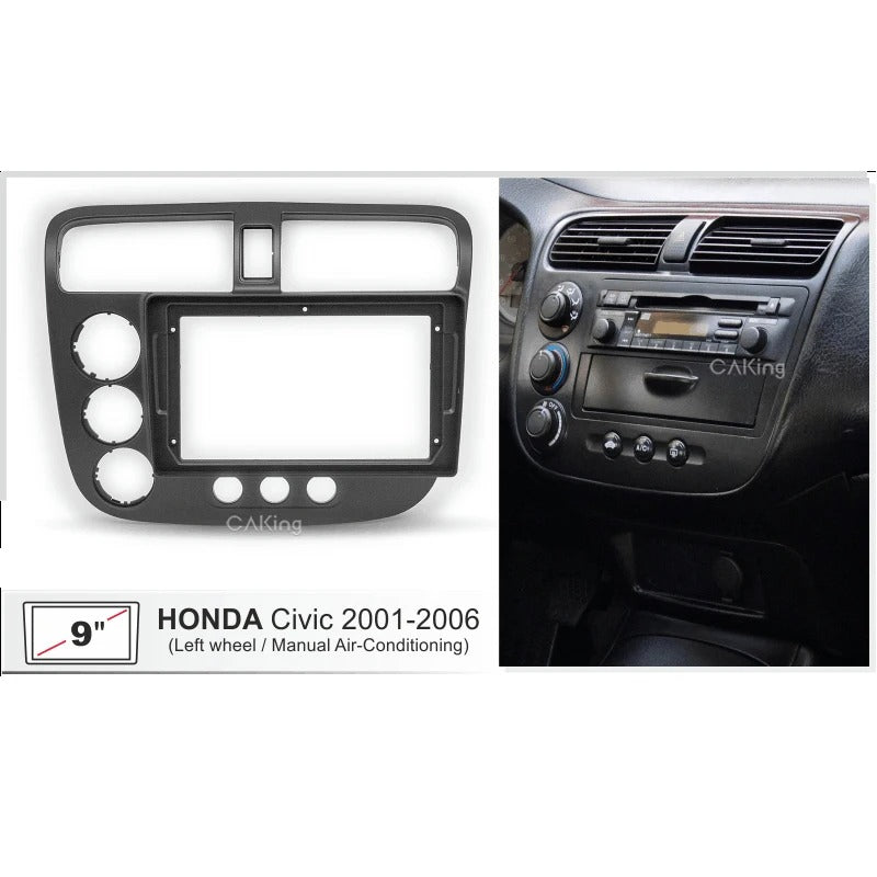 Dash Kit 9 Pulgadas Honda Civic 2001 al 2006