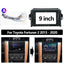 Dash Kit de 9 Pulgadas TOYOTA FORTUNER 2015 al 2019