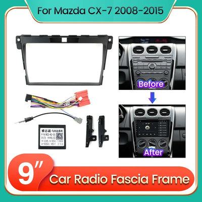 Dash Kit de 9 Pulgadas Mazda CX-7 2008 al 2015