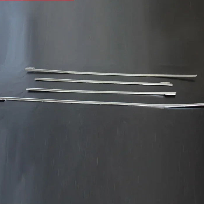 Embellecedor cromado para puerta y ventana, para Toyota Hilux Revo 2016 - 2022