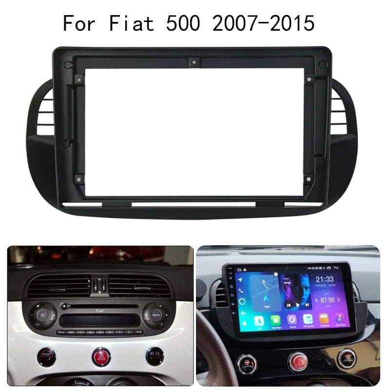 Dash Kit  de 9 Pulgadas FOR FIAT 500 2007 al 2015
