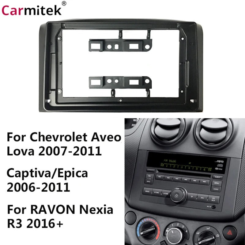 Dash Kit  de 9 Pulgadas CHEVROLET LOVA/ CAPTIVA/ GENTRA/ AVEO/ EPICA 2006 al 2011