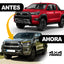 SILVINES DINAMICOS DE HILUX ROCCO O REVO 2021 al 2022